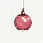 Elegante Glaskugel-Hängelampe – AuraLicht