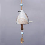 Keramische Vogel Windspiel Glocke für Garten und Zuhause Deko