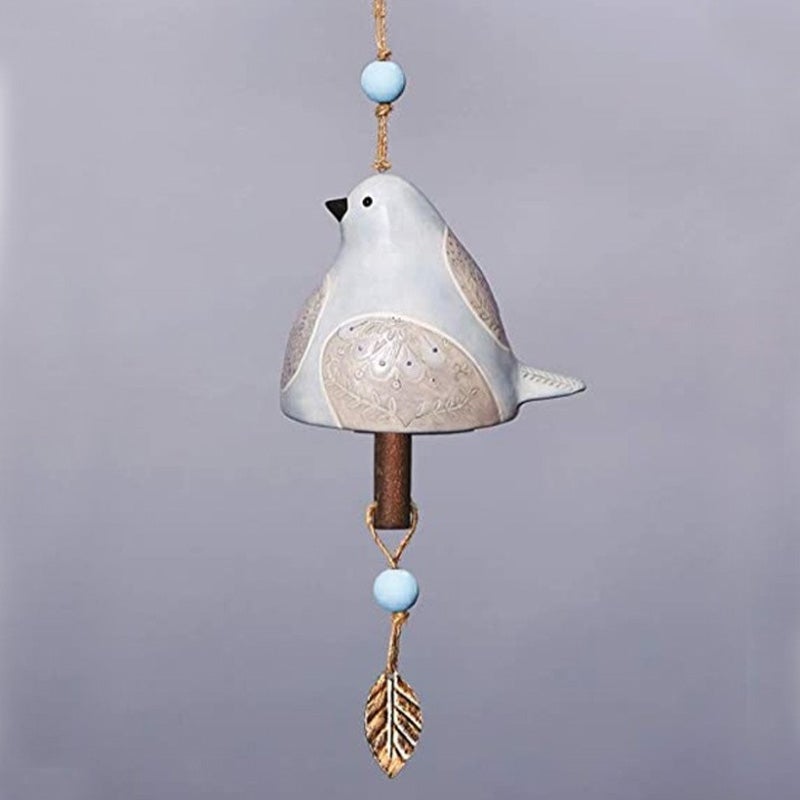 Keramische Vogel Windspiel Glocke für Garten und Zuhause Deko