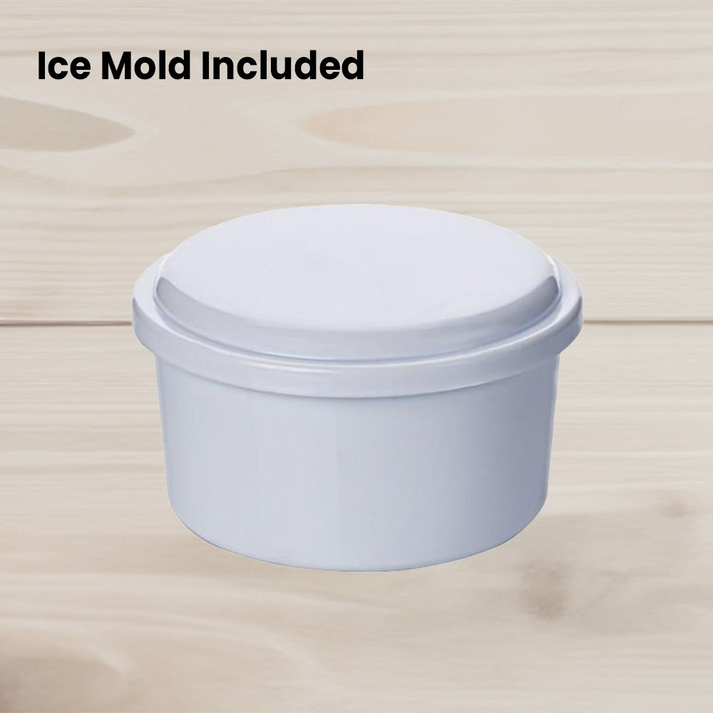 Tragbarer Eiszerkleinerer für fluffiges, schneeähnliches Eis