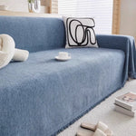 Eleganter Sofaüberwurf für Stil und Schutz im Wohnzimmer