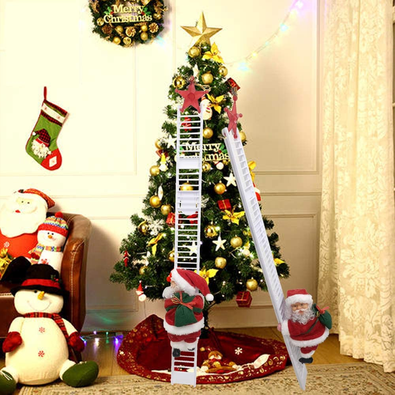 Elektrische Kletterleiter für den Weihnachtsmann