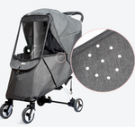 Universal Regenschutz für Kinderwagen – Wetter- und Winddicht