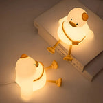Playful Night Lamp for Children – Rechargeable Silicone Lamp with Colour Change