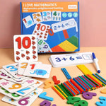 Lernspiel mit Mathematikstäbchen für Kinder