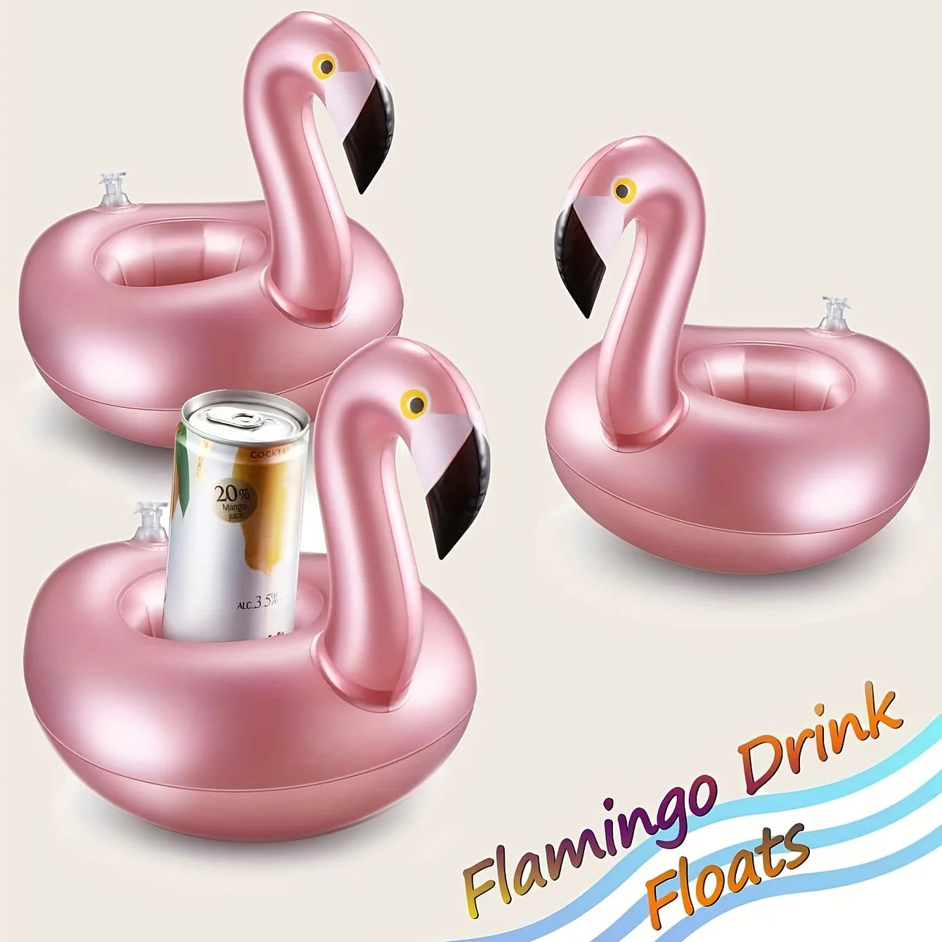 Floating Flamingo Drink Holder - Perfect Pool Companion