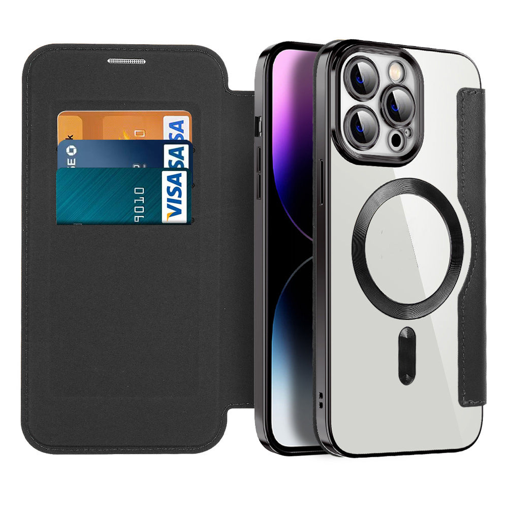 Elegant Magnetic Phone Case for iPhone 11-14