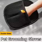 Doppelseitige Tierpflege-Handschuhe zur Fellpflege