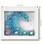 Set für selbstgemachte Kunst aus Meer-Glas