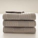 Ecoviva Waffle Blanket | 100% Sustainable Cotton | Stylish & Breathable