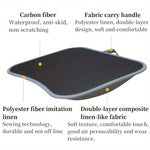 Tragbarer Laptop-Tisch mit weichem Boden – Ideal für Bett, Sofa und unterwegs