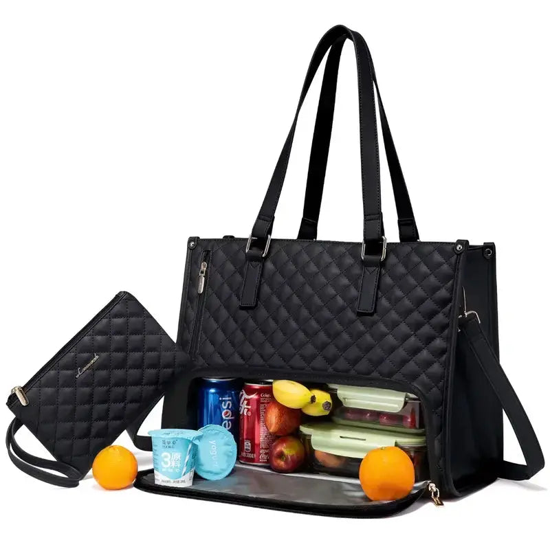 Comfortable 2-in-1 Bag for Laptop and Meals