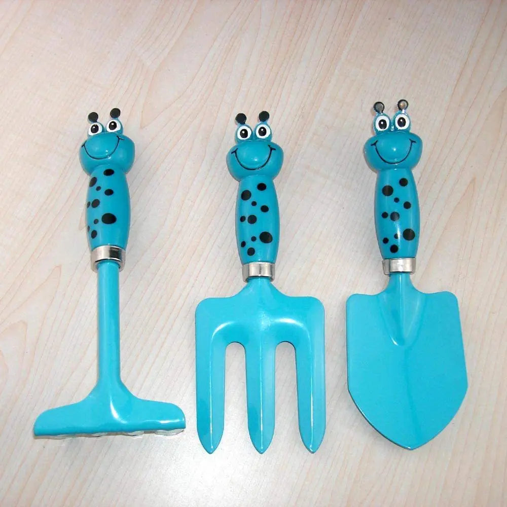 Creative Kids' Gardening Set | Shovel, Rake, Trowel, Watering Can & Bucket for Outdoor Fun