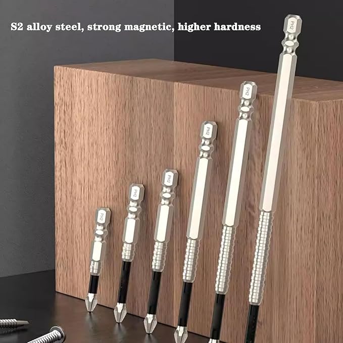 Magnetisches Schraubendreher-Bit-Set – Perfekte Kontrolle (6 Teile)