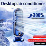 Tragbare Mini-Klimaanlage mit USB-Ladefunktion – 5 Geschwindigkeiten & 720° Drehung