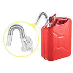 Stainless steel fuel outlet for efficient refilling