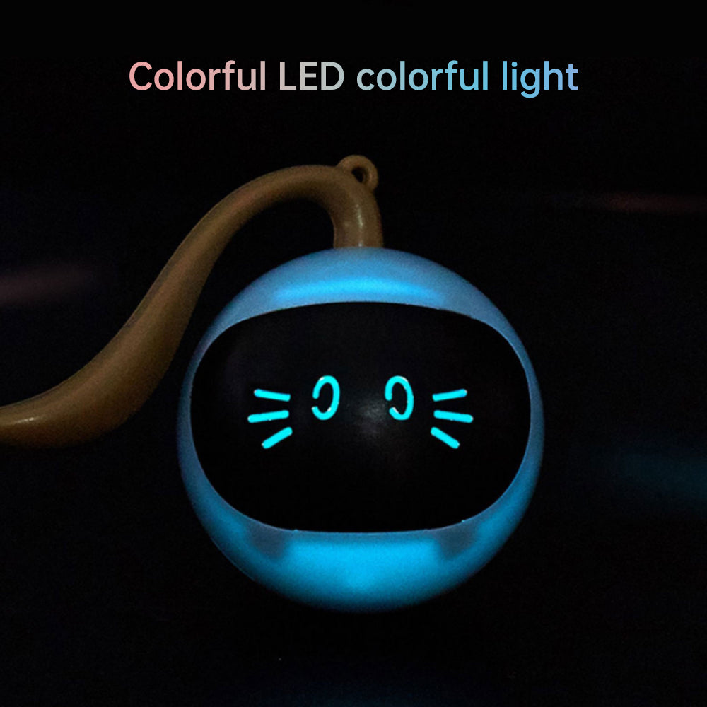Faszinierender LED-Spielball für Katzen