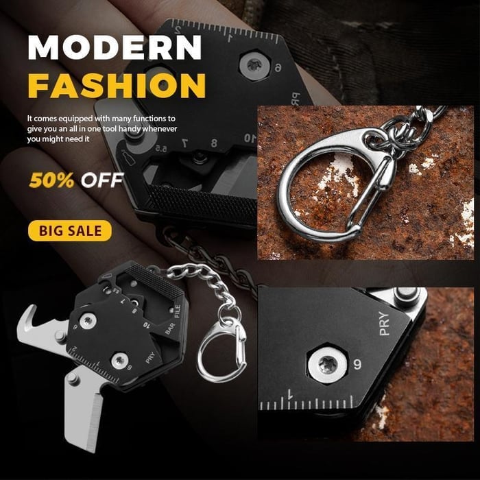 All-rounder - Compact multi-tool for adventures