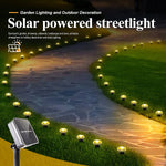 Sonnenstrahl Solar LED Außenleuchten | 15/30 LEDs | 8 Lichtmodi | IP65 Wetterfest