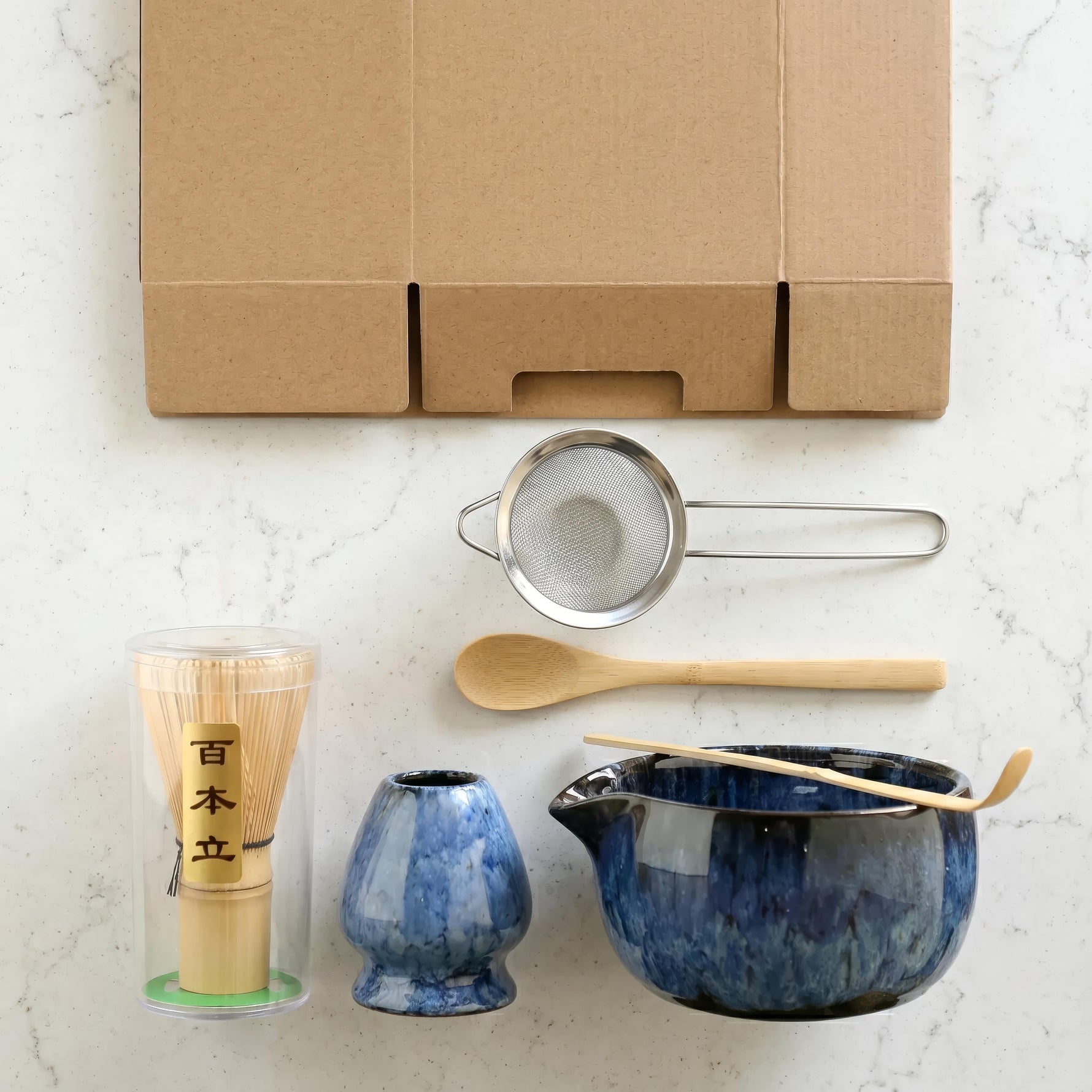ZenTea – Elegant Set for Traditional Matcha Preparation