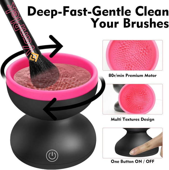 BrushCleaner Pro – Fast and thorough cleaning for your make-up brushes