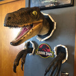 DinoBurst | Wanddekoration mit Velociraptor-Effekt