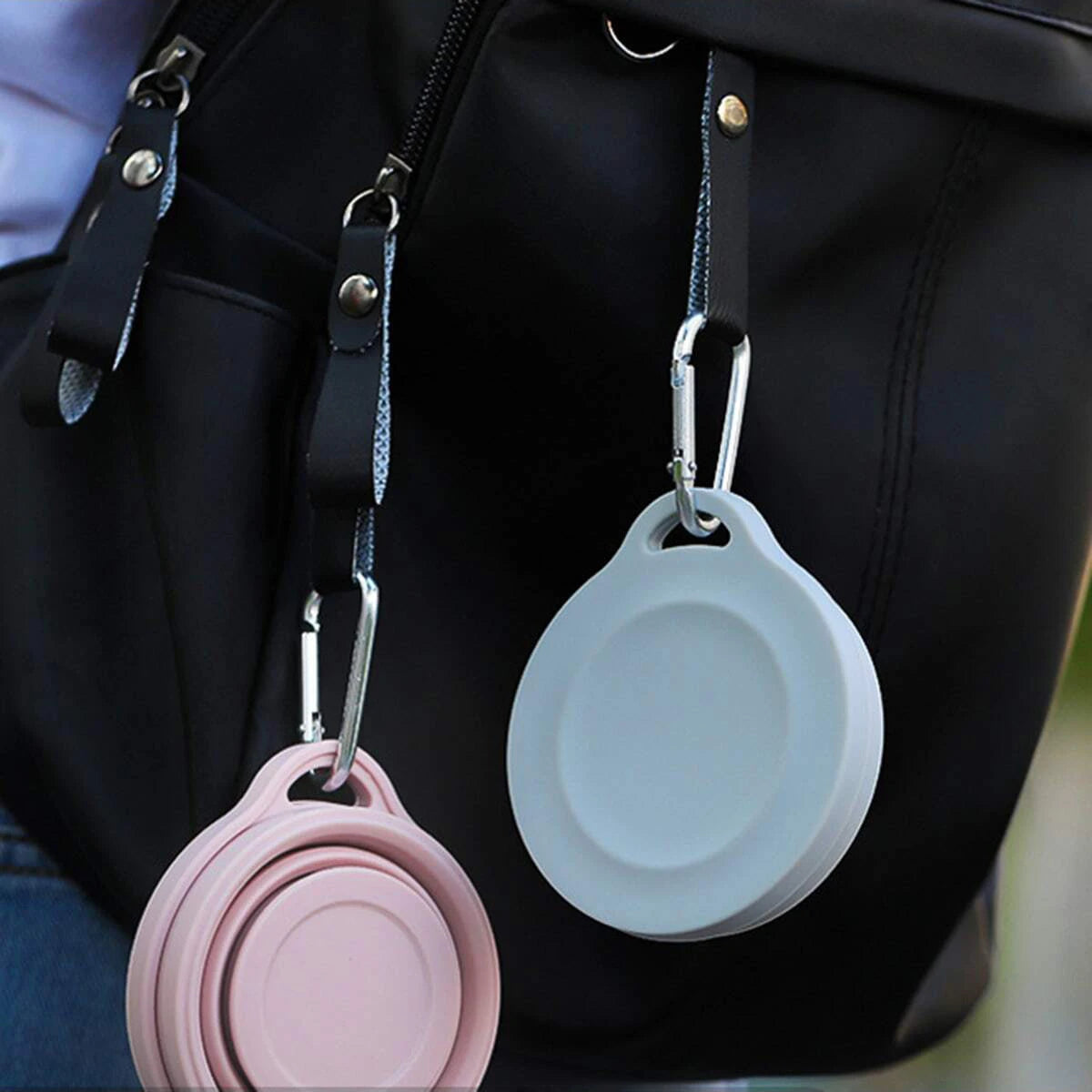 FlexiCup Portable Collapsible Cup | Food-Grade Material | With Hanging Loop | Perfect for Adventures