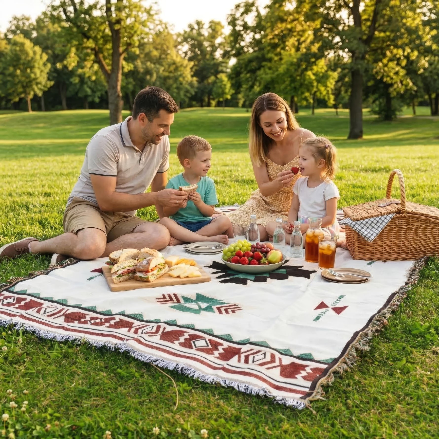Naturfreund – Wendbare Picknickdecke für entspannte Outdoor-Momente