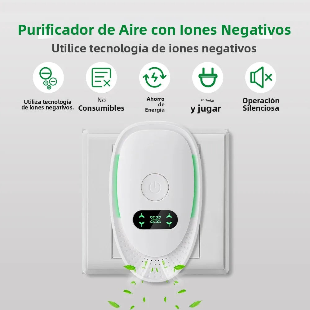 Compact Air Purifier for Fresh Air | Filterless & Quiet