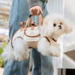 Bequeme Hundetragetasche mit Schultergurt – Für stressfreies Reisen