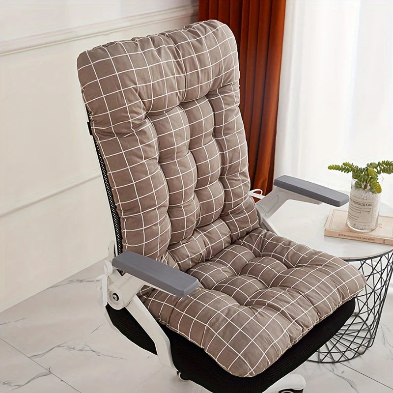 KomfortMax | Ergonomic Seat Cushion with Back Support for Optimal Posture
