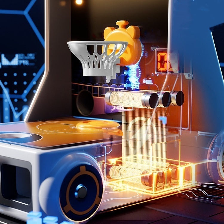Office Basketball Fun - Compact Arcade Challenge for Every Desk