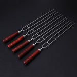 5-teiliges Set für Grillspieße mit Tragetasche | Grillzauber