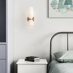 Modern Glass Wall Light with Double-Head LED