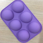 Silikonbackform mit 6 Vertiefungen | FlexiBake