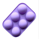 Silikonbackform mit 6 Vertiefungen | FlexiBake