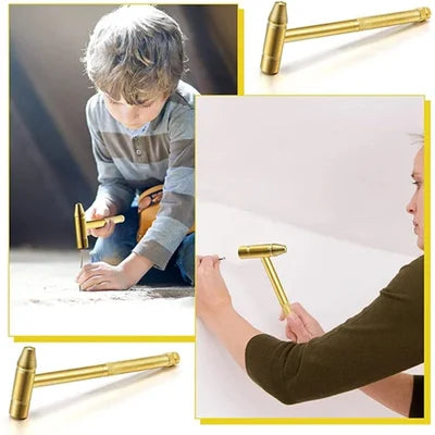 Multifunktionaler Mini-Hammer mit 6 Funktionen aus Kupfer