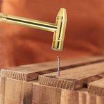 Multifunktionaler Mini-Hammer mit 6 Funktionen aus Kupfer