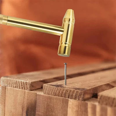 Multifunktionaler Mini-Hammer mit 6 Funktionen aus Kupfer