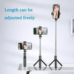 Vielseitiger 6-in-1 Bluetooth Selfie-Stick für perfekte Aufnahmen