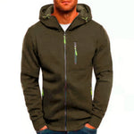 Vielseitige Herren Hoodie-Weste mit praktischem Reißverschluss