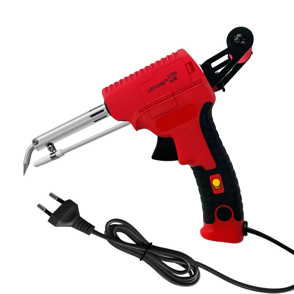 Precise Soldering Iron with Automatic Solder Feed for DIY Enthusiasts