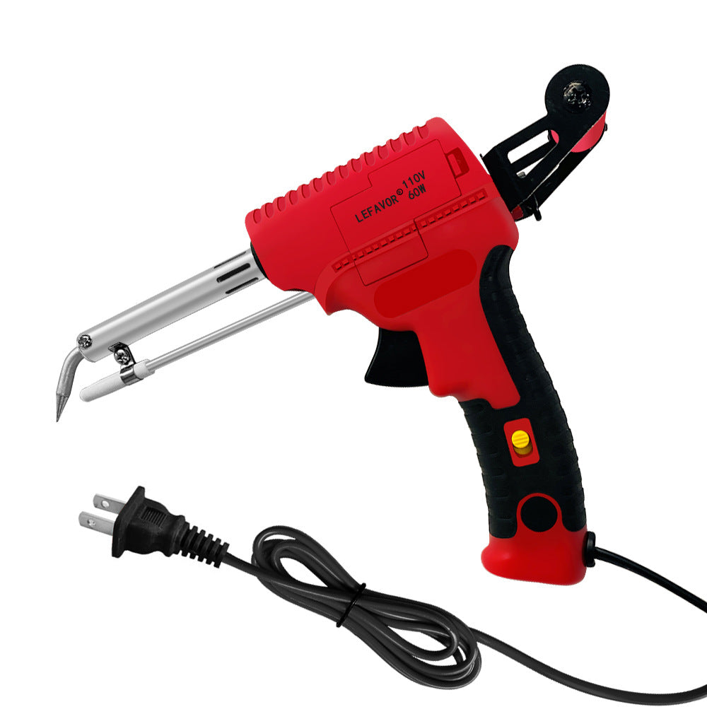 Precise Soldering Iron with Automatic Solder Feed for DIY Enthusiasts