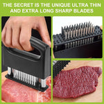 Edelstahl Fleischzartmacher mit 48 Klingen von GrillGenius