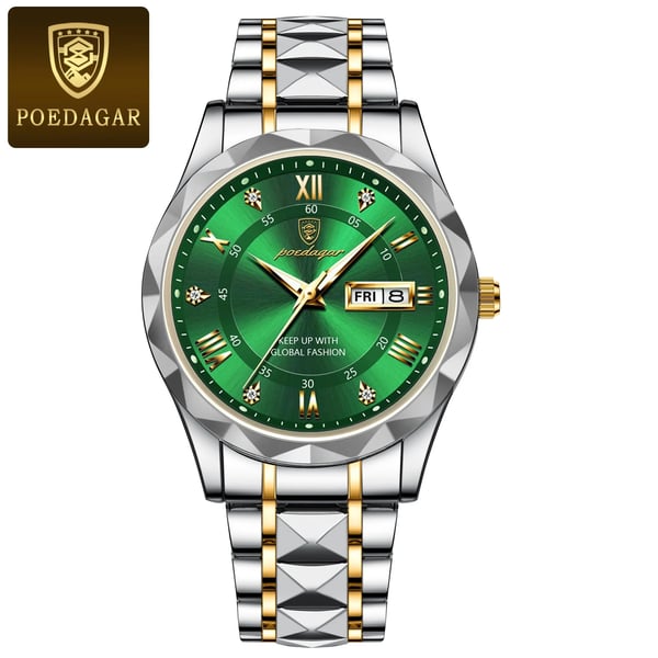 Elegante wasserdichte Herrenarmbanduhr mit Luminous-Funktion