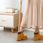 Stylish Shoehorn Made of Beechwood – Simple and Elegant