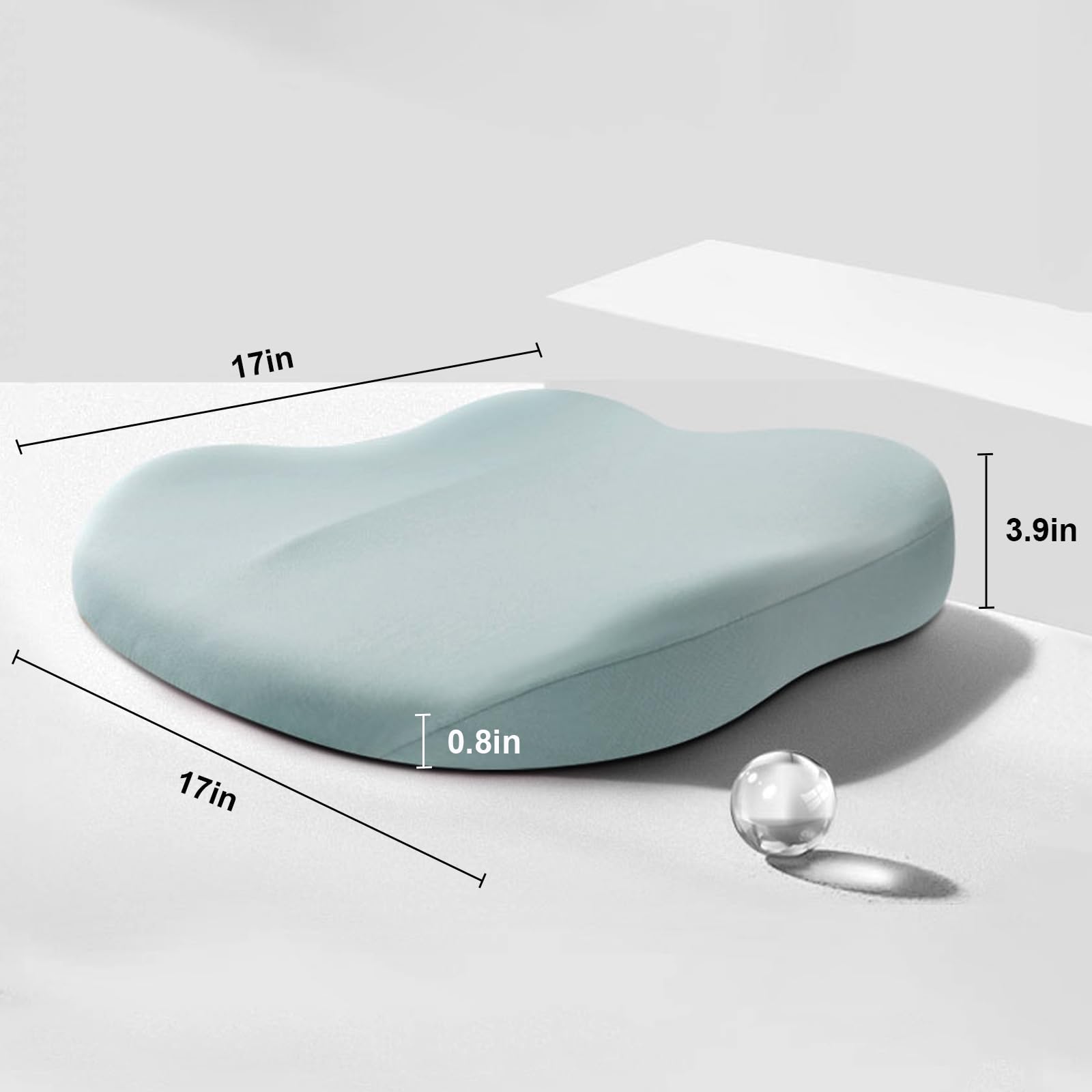 Ergonomisches Sitzkissen RaiseSit – Autositzpolster mit Memory-Schaum