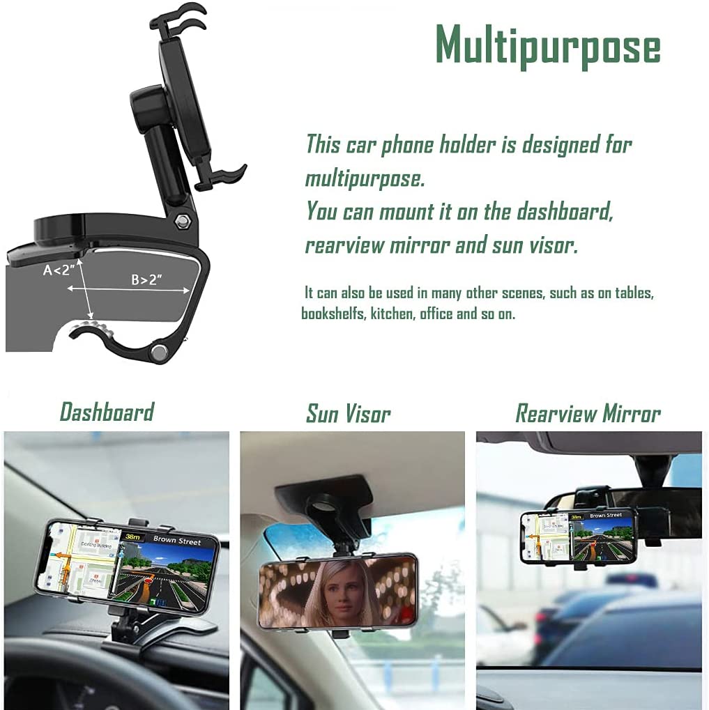 Multifunktionaler Auto-Handyhalter | FlexiMount
