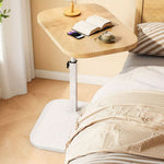 Flexibler Beistelltisch – Holz & Metall für Sofa oder Bett