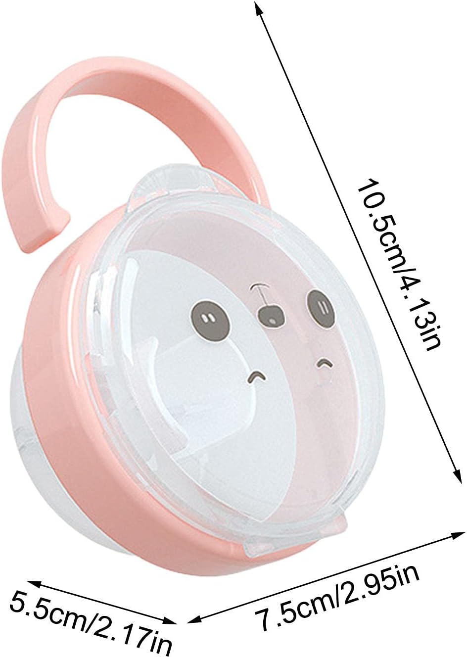 Süßer Bären-Design Schnuller für Babys mit Schutzkappe